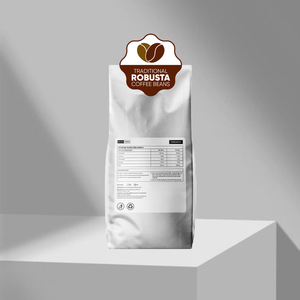 Café en Grano Robusta Vietnamita Tradicional, Tueste Medio, Sabor Intenso, 1 kg, Marca Privada OEM, Venta al Por Mayor para Exportación - Product Image 4