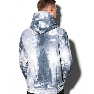 Sudadera con Capucha para Hombre, Estilo Urbano, Lavado Ácido, Manga Larga, Cómoda para Invierno, Ropa Casual para Hombre - Product Image 2