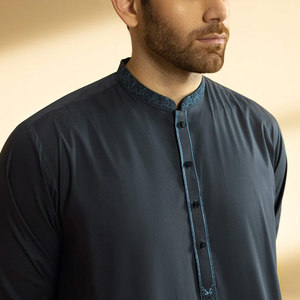 Traje Tradicional Largo para Hombre, Shalwar Kameez, Cómodo y Modesto, para Uso Religioso y Casual - Product Image 5
