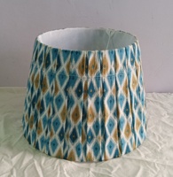 Abat-jour en tissu de lin doux fait main de haute qualité, moderne et haut de gamme, tailles, couleurs et designs personnalisés, douille E27, dimmable