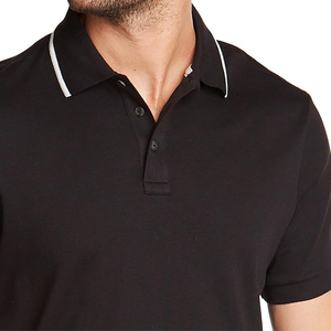 Camisetas Polo Casuales de Talla Grande para Hombre, Nuevo Diseño en Venta, Logotipo Personalizado, Color Sólido, Transpirable, Algodón de Alta Calidad - Product Image 4