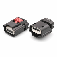 Jinhang4p-FL 4-Wege-Auto-Buchsenanschluss Kupferkontakt Nylon-Gehäuse IP67 Wasserdichter Elektrischer Steckverbinder Buchse Kabelstecker
