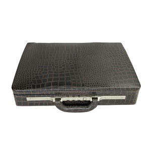 Genuine Leather Portable Luggage <b>Bags</b> Men's Briefcase Micro Suede Lining Laptop Cover Sleeve Women's Purse Wholesale Online Shop - Product Image 1