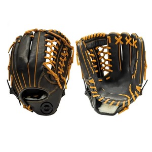 Guantes de Béisbol Profesionales de Diseño Personalizado, de Cuero Vacuno, para Mano Derecha, con Tejido en H, para Uso en Exteriores, Todas las Estaciones, para Adultos - Product Image 2