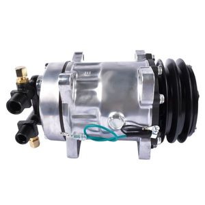 Nuovo Compressore per Aria Condizionata 12V per Shuttle Bus TM16 con 2 Scanalature Modello Z0006398A - Product Image 1