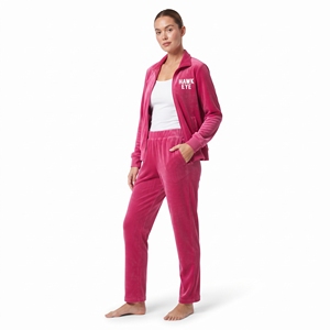 Latest Design <b>Women</b> Tracksuit Full Zipper Turn Down Collar Sweatshirt <b>Jogger</b> Pant Custom Logo Wholesale Manufacture - Product Image 2