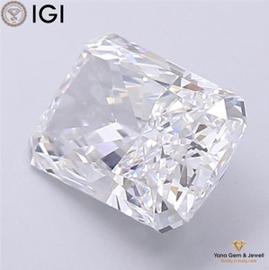 เพชร CVD แล็บโกรว์ รูปทรงเรเดียนท์ สี E ความสะอาด VVS1 น้ำหนัก 1.00 กะรัต พร้อมใบรับรอง IGI สำหรับงานเครื่องประดับมืออาชีพ - Product Image 6
