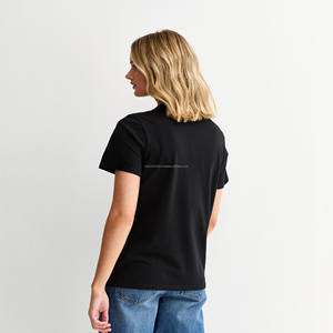 Camisetas Estampadas de Alta Calidad para Mujer, 100% Algodón y Spandex, Tela Suave, Estampado de Margaritas, Cuello Redondo, Corte Regular, Detalle de Botones - Product Image 4