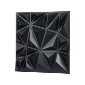 Set da 33 Piastrelle Diamantate in PVC Minimaliste per Arte Moderna, Pannelli Murali 3D 11,81 x 11,81, Copertura 32 Piedi Quadrati per Parete d'Accento per Interni - Product Image 3