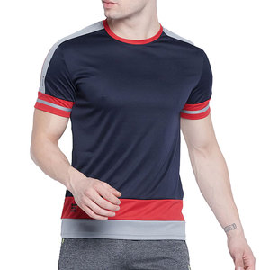 T-shirt en coton pour homme, style minimaliste moderne, décontracté, respirant, tissu doux, coupe décontractée, style épuré, manches courtes - Product Image 2