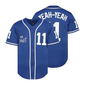 Maillot de baseball vintage imprimé en 3D Sandlot Benny the Jet et Yeah Yeah McClennan, maillots unisexes en polyester - Product Image 2