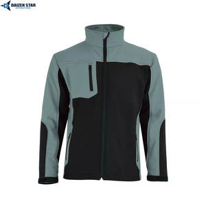 Chaqueta Soft Shell Personalizada al por Mayor con Cuello Alto y Bolsillo Frontal, Ecológica y Transpirable para Senderismo, Camping y Trekking - Product Image 5