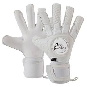 Top-Grade Goalkeeper Gloves with Embossed Basix Latex and 4mm German Latex Palm for Maximum <b>Control</b> and All-Weather <b>Grip</b> - Product Image 6