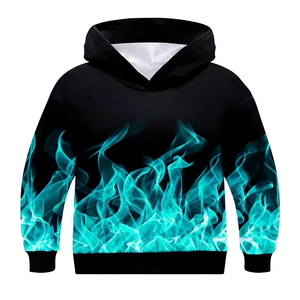 Men's Casual Street Sports Pullover Hoodie Custom Logo Full Sublimation Printing <b>Knitted</b> <b>Animal</b> <b>Pattern</b> Team Hoodies - Product Image 4