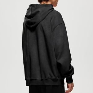 Sweat-shirt à capuche personnalisé en molleton de coton doux, coupe classique, avec poche, pour homme, hiver, écologique, vente en gros, OEM - Product Image 5