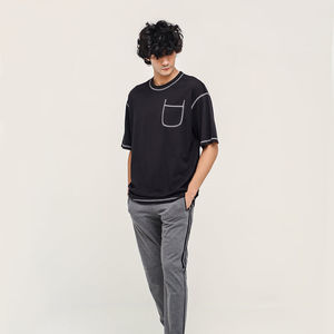 Camisetas Personalizadas de la Mejor Calidad, Servicio OEM, Tallas Grandes para Hombre, 100% Algodón Transpirable, Camisetas Formales Lisas de Alta Calidad para Hombre - Product Image 5