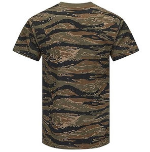 Camisetas de Camuflaje Rojas Hechas a Medida, Ropa Deportiva, Corte Holgado, para Viajes, Caza, Campamento, Cuello Redondo, Manga Corta, Transpirables - Product Image 2
