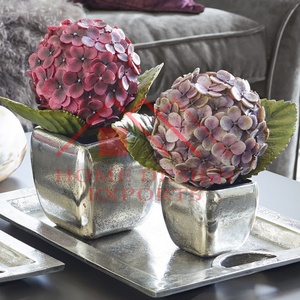 Vase à fleurs Vaisselle Salon Décor En Aluminium Sol Trompette Vase Centres De Table De Mariage Vase Décoratif - Product Image 2