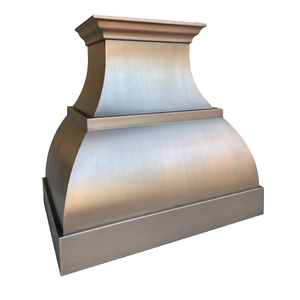 Campana extractora de cobre de pared de gran venta, campana de chimenea, cubierta de chimenea, atractiva campana de cobre con remaches, la mejor campana extractora de cobre - Product Image 1