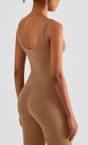 Conjunto Deportivo de 2 Piezas para Mujer, Sujetador Deportivo Sin Costuras y Leggings, Ropa para Gimnasio, Fitness, Yoga - Product Image 2