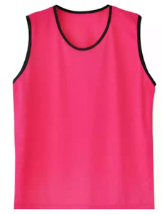 MASGAM SPORTS Gilets de football orange respirants en tissu maillé résistant à l'eau pour l'entraînement sportif en extérieur - Product Image 2