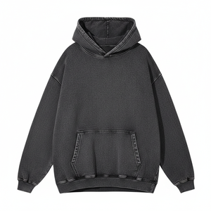 Sweat à capuche polyvalent en polaire avec coutures renforcées, doublure respirante, fermeture éclair résistante, coupe classique, design confortable et intemporel. - Product Image 4