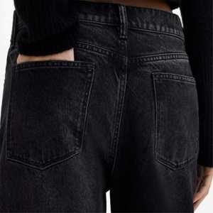 Summer Quick-Drying Breathable Streetwear Women Mid Waist Elastic Baggy Sand Wash <b>Camouflage</b> Denim <b>Cargo</b> Pants 50% Cotton 50% - Product Image 5