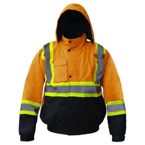Work Safety Jackets Fireproof Work Jackets Work Wear Security Jackets <b>Construction</b> <b>Uniform</b> Jackets - Product Image 4