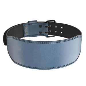 Ceinture de Soutien Professionnelle en Cuir Véritable pour Musculation et Haltérophilie avec Logo Personnalisé pour Équipement de Fitness - Product Image 1