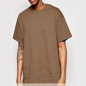 Camiseta de Cuello Alto Blanca para Hombre, Manga Corta, Corte Regular, 100% Algodón Jersey, Color Sólido Informal, Tejido de Punto, Largo Regular - Product Image 6