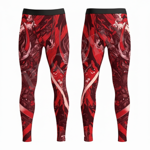 Activewear Solid Plain Color Compression Leggings High Stretchy Gym Fitness Running Training Custom Printed Embroidery <b>Pants</b> - Product Image 3