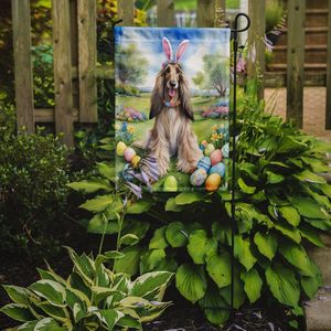 Multicolor Afghan Hound Easter <b>Egg</b> Hunt Garden Flag Mailbox <b>Decorative</b> Yard Banner for Patio Artwork for Flower Beds - Product Image 2