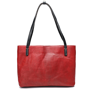Nuevo Bolso de Mano de Cuero 100% Genuino para Mujer, Bolsos Tote - Product Image 1