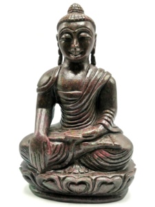 Ruby Kyanite Buddha Sculpture-Handmade Polished Carving 10 Inches (4.59kg)-Crystal/Reiki Healing <b>Art</b> Model SCC6079 - Product Image 4