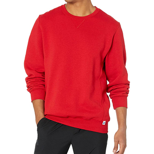 High Quality Men's Autumn Solid Lined Streetwear Sweatshirt Cotton Blend <b>Thick</b> <b>Fleece</b> Light Weight Regular Fit - Product Image 4