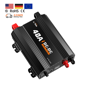 Chargeur de <span class=keywords><strong>batterie</strong></span> DC-DC 12V 40A avec MPPT <span class=keywords><strong>pour</strong></span> batteries LiFePO4 et plomb-acide, idéal <span class=keywords><strong>pour</strong></span> camping-cars, fourgonnettes et systèmes solaires – Stock US, directement de l'usine - Product Image 1