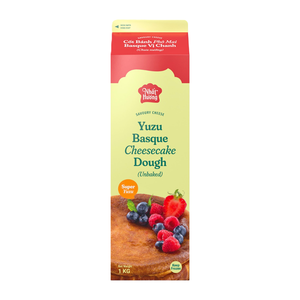 Crema No Láctea de Excelente Calidad, Directo de Fábrica, HALAL, OEM/ODM, para Uso en Panadería, Masa para Pastel de Queso Vasco con Yuzu, 1KG, Proveedor, Producto Popular - Product Image 1