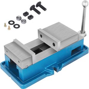 Morsa di bloccaggio Super Lock ad alta precisione da 5 pollici per macchine NC/CNC, morsa da banco per foratura 125mm W - Product Image 1