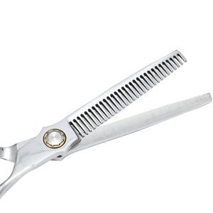 Razor Edge Professional Barber Thinning <b>Shears</b> Finger Rests Stainless Steel Custom Thinning Scissors Hair Salon Supplies - Product Image 6