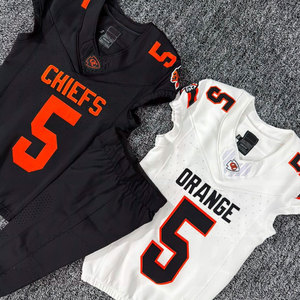 Uniformes de Fútbol Americano Personalizados con Tela Twill, Ropa Deportiva, Camisetas para Equipos Juveniles y Adultos, Listas para el Día del Partido, Nombre y Número del Equipo Personalizados - Product Image 6