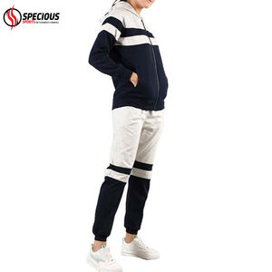 Ensemble de jogging pour femmes de haute qualité, écologique, grande taille, hiver, à capuche, décontracté, fermeture éclair intégrale, respirant, en coton, pour la salle de sport - Product Image 4
