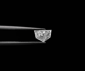 Diamant de laboratoire cultivé certifié IGI OM GEMS, coupe Cadillac spéciale, 0,45 ct, E VVS-VS, percé au laser, coupe unique personnalisée, vente chaude - Product Image 1