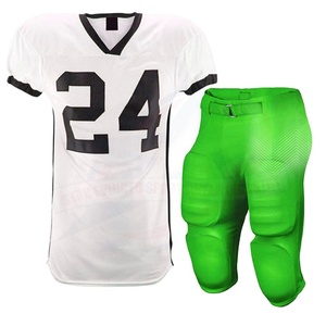 Uniformes de fútbol americano para hombre, camiseta de fútbol americano con sublimación transpirable de malla sublimada personalizada - Product Image 1