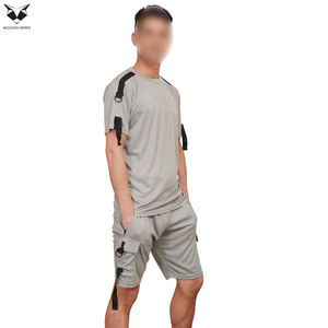 Conjunto de Camisa y Pantalones Cortos de Verano para Hombre, Color Sólido, Personalizable, Último Modelo 2026, Gran Venta - Product Image 4