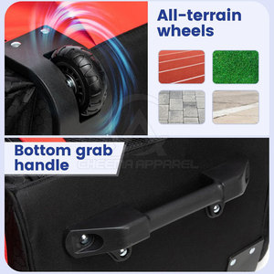 Equipo de Almacenamiento Deportivo de Primera Calidad para Jugadores, Bolsa de Béisbol Duradera y Espaciosa con Múltiples Compartimentos y Tela Resistente - Product Image 5