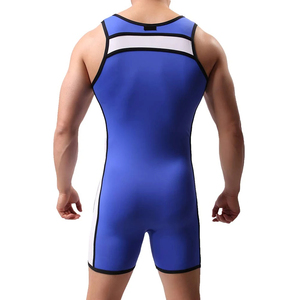 Uniforme de Lucha Libre Personalizado OEM Ligero, Transpirable y Elástico para Hombre, Talla Grande, con Logotipo Frontal y Protección UV - Product Image 5