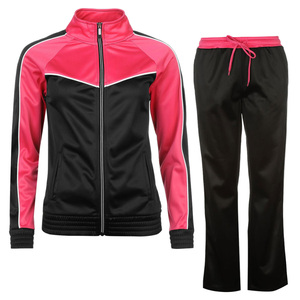 Ensemble de survêtement d'hiver pour femmes grandes tailles, couleur unie, avec sweat à capuche zippé et pantalon, 100% polyester, tenue décontractée pour la gym, vêtements de sport, ensemble de détente, ODM - Product Image 1