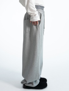 Custom <b>Joggers</b> Sweat Pants Men Crystal Rhinestone Oversized Straight Leg Cotton French Terry Baggy Acid Wash Flared Sweatpants - Product Image 1