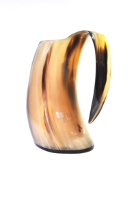 แก้วน้ำทำจากเขาควายธรรมชาติแกะสลักด้วยมือ - Product Image 4