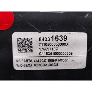 Paneles de Instrumentos Usados para Camaro 84031639 - Product Image 6